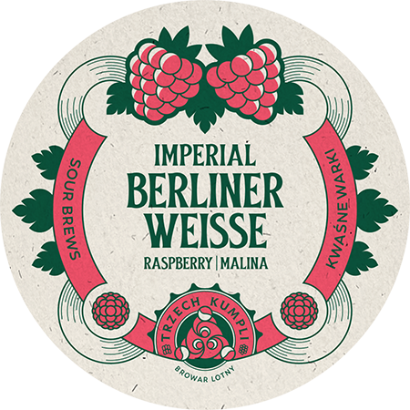 Etykieta - Imperial Berliner Weisse | Raspberries