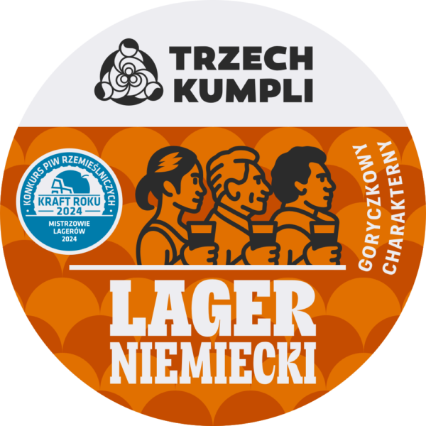 Etykieta - Lager Niemiecki Trzech Kumpli