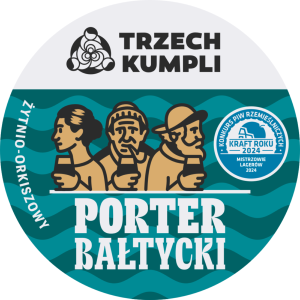 Porter Bałtycki Żytnio-Orkiszowy Trzech Kumpli